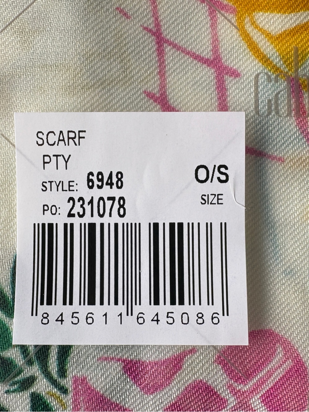 NIB CAbi Frolic Scarf - Picture 3 of 3